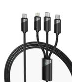 DrPhone Toocki - 3-in-1 Supersnelle Oplaadkabel - 100W, Verzenden