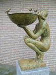 Bronzen fonteinen, naar ieders budget tuinbeelden in brons!