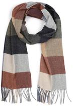 Profuomo Sjaal Wol Ruiten Multicolour maat  Heren, Kleding | Heren, Mutsen, Sjaals en Handschoenen, Verzenden, Nieuw, Profuomo