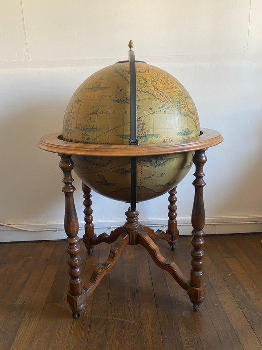 Globe bar - Hout, Antiek en Kunst, Curiosa en Brocante