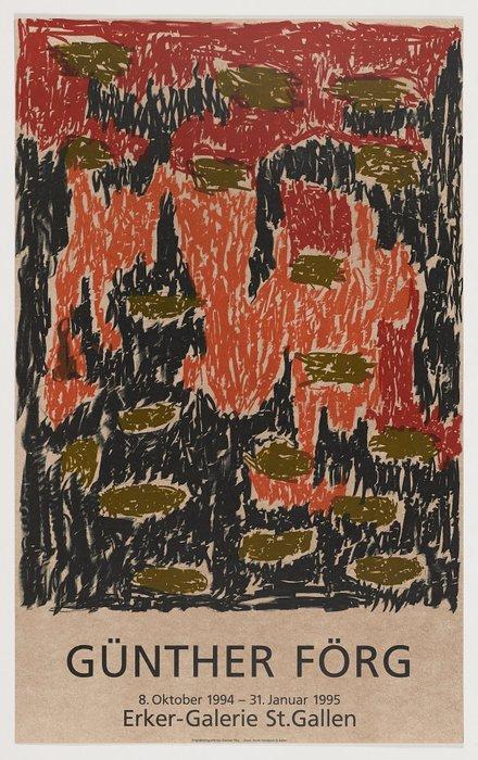 Günther Förg (after) - Erker St. Gallen ** ORIGINAL, Antiek en Kunst, Kunst | Tekeningen en Fotografie