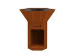 Veiling - Barbecook houtbarbecue Nestor Original cortenstaal, Tuin en Terras, Houtskoolbarbecues, Nieuw