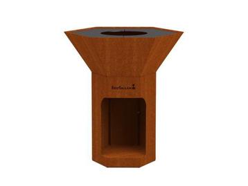 Veiling - Barbecook houtbarbecue Nestor Original cortenstaal