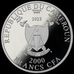 Kameroen. 2000 Francs 2023 Republic of Cameroon 2000 francs, Postzegels en Munten