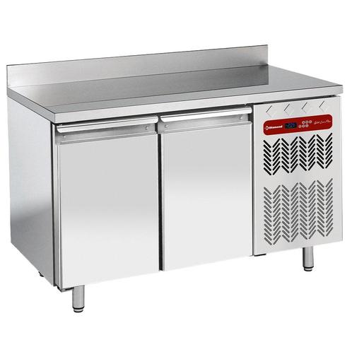 Wand diepvriestafel, geventileerd, 2 deuren GN 1/1, 260 lite, Zakelijke goederen, Horeca | Keukenapparatuur, Koelen en Vriezen