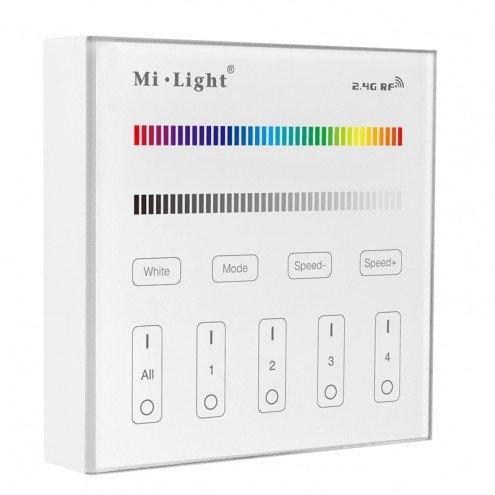 Mi-Light(MiBoxer) B3 - Wandbediening RGB - RGBW - 4 Groepen, Maison & Meubles, Lampes | Autre, Envoi