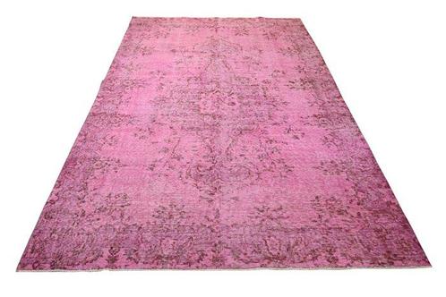 Roze vintage - Vloerkleed - 267 cm - 170 cm - Met, Huis en Inrichting, Stoffering | Tapijten en Vloerkleden