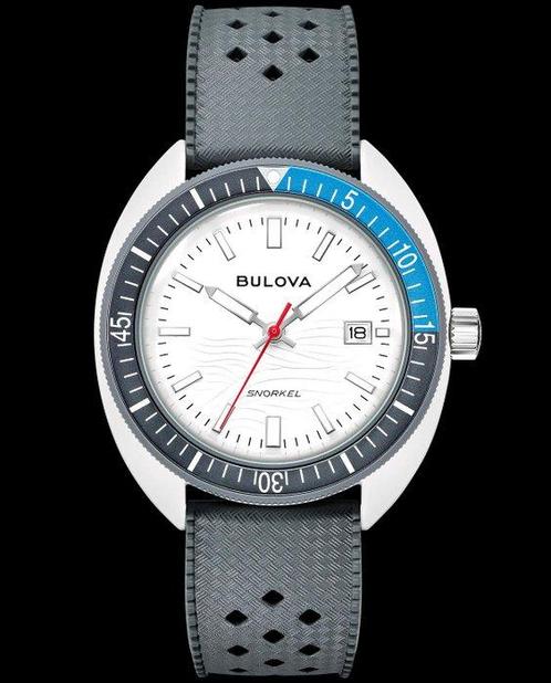 Bulova - NO RESERVE PRICE - SNORKEL Great White Shark -, Handtassen en Accessoires, Horloges | Heren