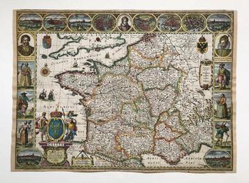 Frankrijk - France; Willem Blaeu - Gallia - 1607