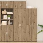 vidaXL Opbergkast artisanaal eikenkleurig 70 x 42.5 x 225 cm, Verzenden, Nieuw