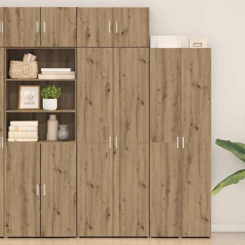 vidaXL Opbergkast artisanaal eikenkleurig 70 x 42.5 x 225 cm, Huis en Inrichting, Kasten | Dressoirs, Nieuw, Verzenden