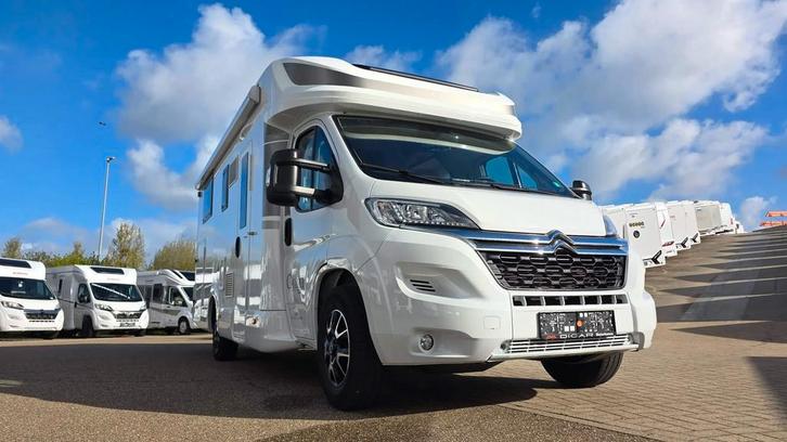 McLouis Carat 473 jong en goed verzorgd, twinbedden 50901, Caravans en Kamperen, Mobilhomes, Cassettetoilet, Handgeschakeld, L-zit