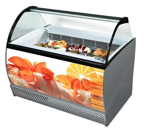 Schepijsvitrine Isabella 13, Zakelijke goederen, Horeca | Keukenapparatuur, Koelen en Vriezen, Verzenden