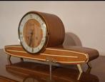 Pendule - Junghans - Hout, Messing - 1980-1990