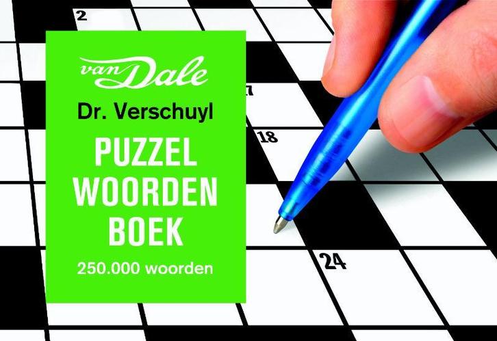 Van Dale Dr. Verschuyl puzzelwoorden 250.000 / Dwarsligger /, Boeken, Hobby en Vrije tijd, Gelezen, Verzenden
