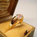 Zonder Minimumprijs - Ring Verguld, Zilver - 1.20ct. tw., Handtassen en Accessoires, Ringen, Nieuw