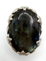 Zonder Minimumprijs - Ring Zilver Opaal - Handwerk, Handtassen en Accessoires, Ringen, Nieuw