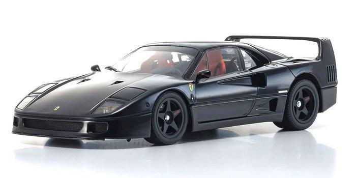 Kyosho 1:18 - Model sportwagen - Ferrari F40 1987 full black, Hobby & Loisirs créatifs, Voitures miniatures | 1:5 à 1:12