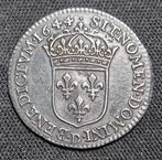France. Louis XIV (1643-1715). 1/12 Écu 1644-D, Lyon (Sans, Postzegels en Munten