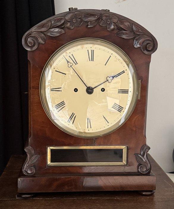 Tafel/bureauklokken - - Mahonie - 1850-1900, Antiek en Kunst, Antiek | Klokken