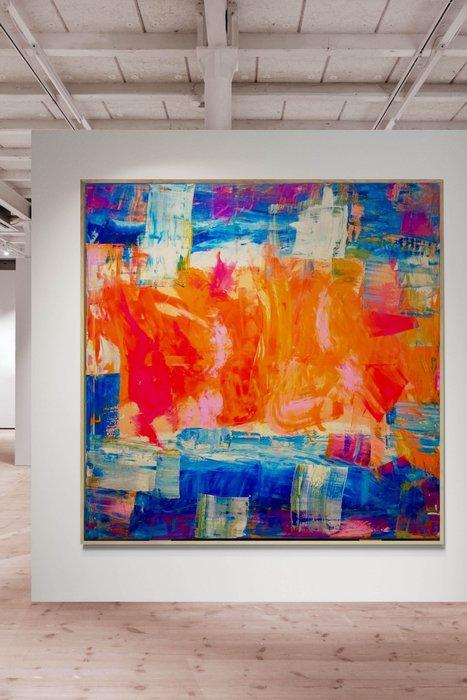 Giogia fl - Jamming - XXL -, Antiek en Kunst, Kunst | Schilderijen | Modern