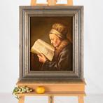 Moreno (XX) - Portret van een lezende oude vrouw