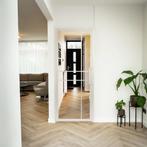 Stalen Binnendeur Wit 6 Vlaks Helder glas Luxe design, Doe-het-zelf en Bouw, Minder dan 80 cm, Binnendeur, Nieuw, Metaal
