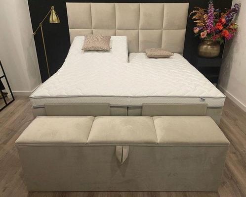 Boxspring Lucca Elektrisch, Huis en Inrichting, Slaapkamer | Boxsprings