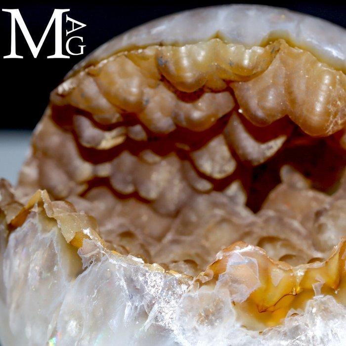 Een waar natuurlijk meesterwerk Geode-bol in natuurlijke, Verzamelen, Mineralen en Fossielen