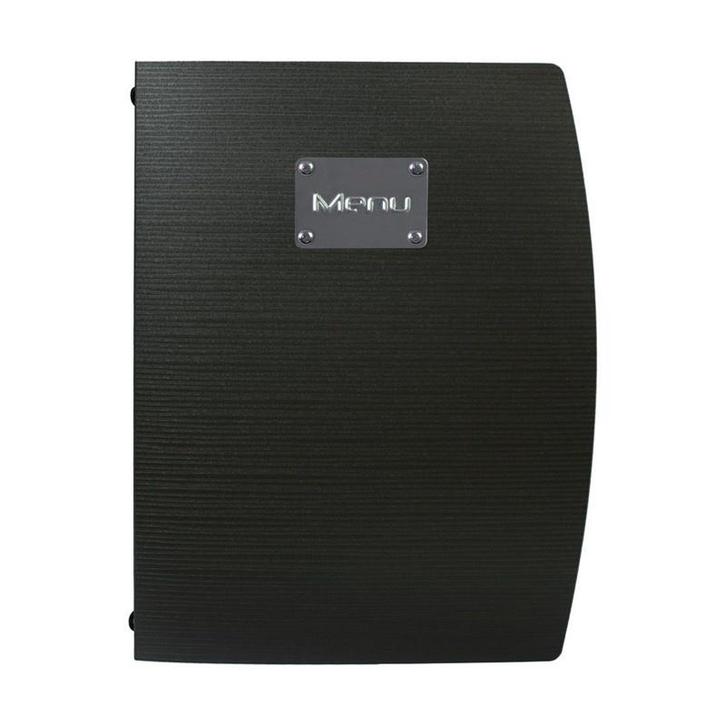 Menuhouder rio zwart | A4 formaat | 1 hoes 4 paginas |, Zakelijke goederen, Horeca | Keukenapparatuur, Nieuw in verpakking, Verzenden