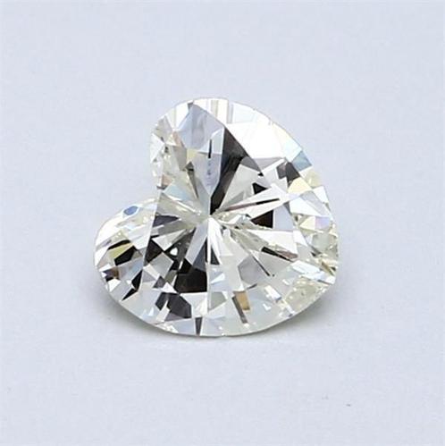 1 pcs Diamant  (Natuurlijk)  - 0.57 ct - Hart - K - SI2 -, Handtassen en Accessoires, Edelstenen