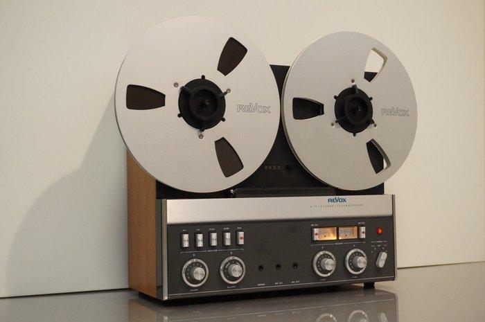 Revox - A77 Mk4 - 3-moteurs / 4-pistes / bobines REVOX/ Pont, TV, Hi-fi & Vidéo, Radios
