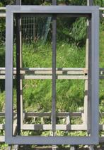 aluminium raam , chassis 83 x 123 antraciet 3 dubbel glas, Doe-het-zelf en Bouw, 75 tot 150 cm, Raamkozijn, Ophalen of Verzenden