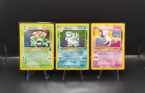 WOTC Pokémon - 3 Card - Blastoise set Base holo - Venusaur e, Hobby en Vrije tijd, Verzamelkaartspellen | Pokémon