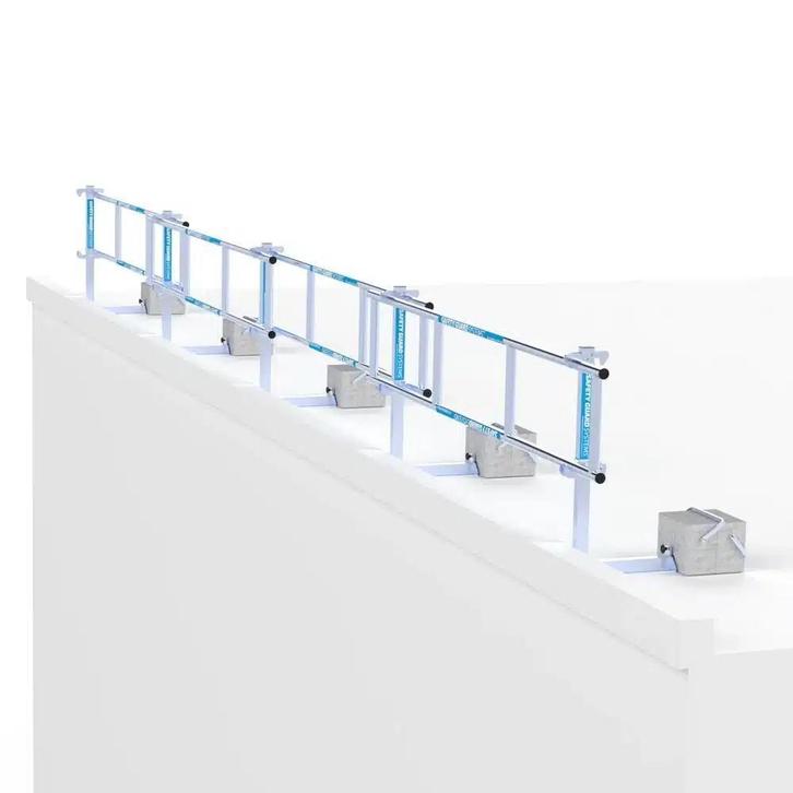 Dakrandbeveiliging SGS-Slim plat dak 12m, Doe-het-zelf en Bouw, Overige Doe-Het-Zelf en Bouw, Nieuw, Ophalen of Verzenden