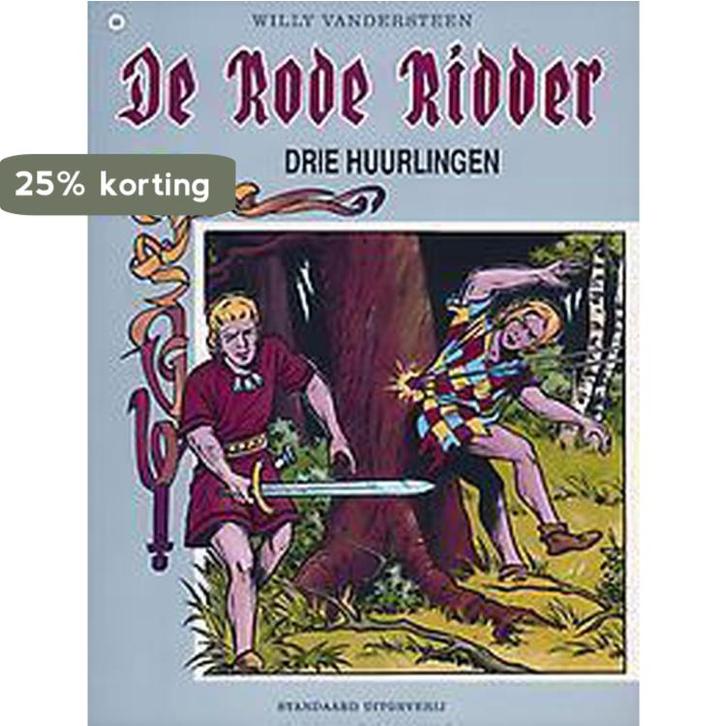Drie huurlingen / De Rode Ridder / 44 9789002195457, Boeken, Stripverhalen, Gelezen, Verzenden