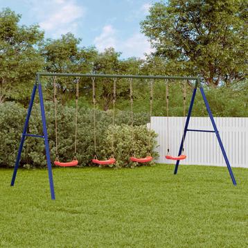 vidaXL Schommelset met 4 schommels, Kinderen en Baby's, Verzenden, Nieuw