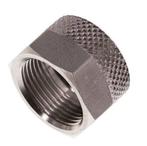 12x10mm (M16x1) Écrou-raccord en acier inoxydable, Verzenden