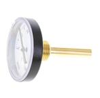 0 tot +120°C Plastic Bimetalen Thermometer 63mm Behuizing, Doe-het-zelf en Bouw, Verzenden, Nieuw