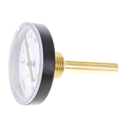 0 tot +120°C Plastic Bimetalen Thermometer 63mm Behuizing, Doe-het-zelf en Bouw, Overige Doe-Het-Zelf en Bouw, Verzenden