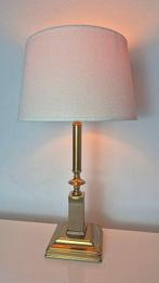 Tafellamp - HERDA - Regency Lamp - 52 cm - Messing, Antiek en Kunst