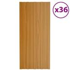 Dakpanelen 100x45cm Staal - Tweede Kansje - Stuntprijs!, Dakplaat of Dakpanplaat, Overige kleuren, Verzenden, Nieuw