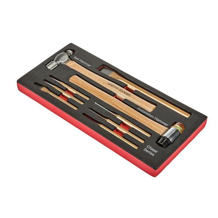 Montagehamer – steenbeitel – centerpons – pendrijver set 9, Doe-het-zelf en Bouw, Gereedschapskisten, Ophalen of Verzenden