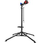 tectake Fietsmontagestandaard in hoogte verstelbaar - zwart, Fietsen en Brommers, Verzenden, Nieuw