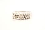 Ring - 18 karaat Witgoud Diamant (Natuurlijk), Handtassen en Accessoires, Ringen, Nieuw