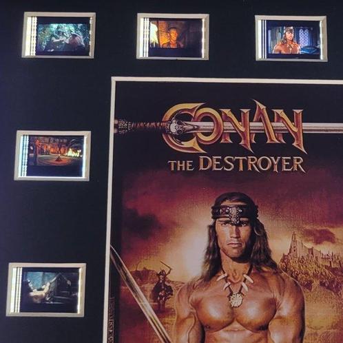 Conan The Destroyer - Framed Film Cell Display with COA, Verzamelen, Film en Tv