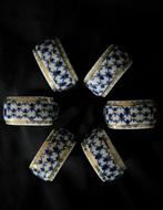 Lomonosov Imperial Porcelain - Servetring (6) - Kobaltnetz -