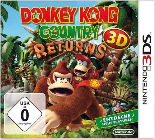 Donkey Kong Country Returns 3D-Duits (3DS) Gebruikt, Games en Spelcomputers, Games | Nintendo 2DS en 3DS, Ophalen of Verzenden