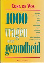 1000 vragen over gezondheid 9789027433398, Livres, Cora de Vos, Verzenden
