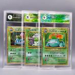 Tris Starter (Base Set) Venusaur, Ivysaur, Bulbasaur - 3, Hobby en Vrije tijd, Verzamelkaartspellen | Pokémon, Nieuw